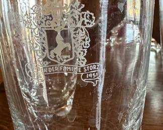 1950's STORZ Beer Glasses