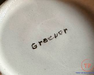 NEBRASKA "The Beef State" Dinnerware Owned by George E.Q. Johnson (Chicago Prosecutor for AL CAPONE Tax Evasion Case)