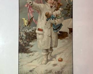 1897 STORZ & Iler Christmas Holiday Greeting Card