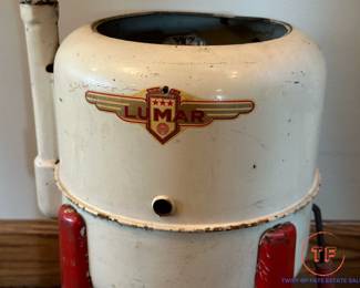 1940's Lumar Washing Machine by MARX TOY Pressed Steel Child's Toy