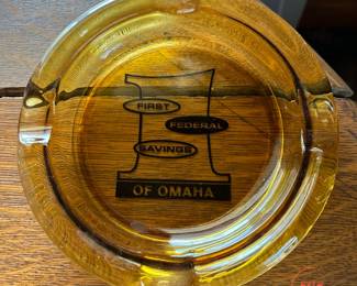 Vintage First Federal Savings of OMAHA Ashtray