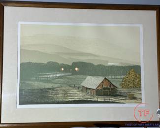 Signed J. SUAREZ Limited Edition Lithograph