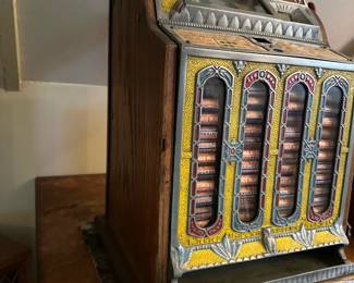 1920's 5¢ Mills F.O.K. Vendor Slot Machine