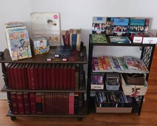 Variety of Books, Dvd's and SomenComic Books!