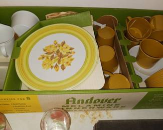 New in the Box, Andover Melamine Dish Set!