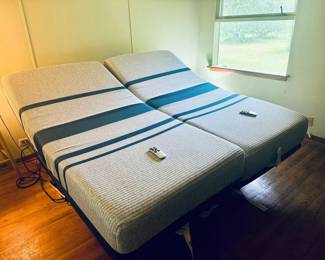 Adjustable beds with remote. 