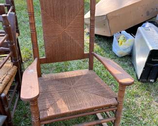 Solid wood, heavy duty rocker 