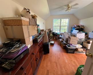 Lots of collectibles. 
We have to unbox and sort through them. More pictures will come. 