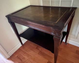 Antique end table