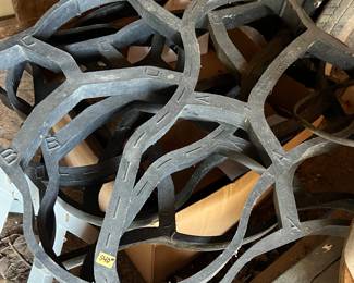 Form for concrete walkway set of 4