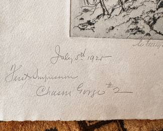 Beautiful Signed and Numbered Print! 