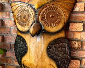 Got the keys today! Here is our initial walkthrough! A fantastic large MCM copper owl sculpture!