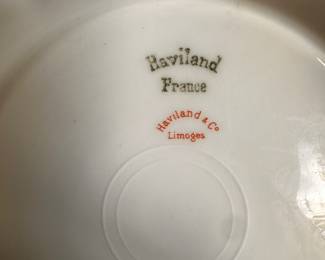Got the keys today! Here is our initial walkthrough! A beautiful Limoges hand painted bowl. 