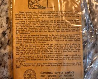 An entire collection of Vintage Boy Scouts of America Items! Hats, Sashes, Patches, Cutlery, Badges, Belt Buckles etc... RARE POCKET PLANETARIUM from the 1940's!