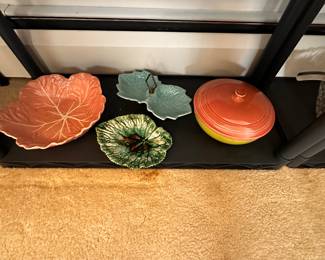 Great serving pieces! 