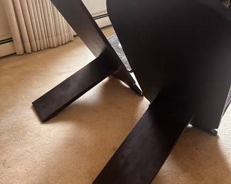 Got the keys today! Here is our initial walkthrough! A STUNNING pair of hand carved African chairs! 