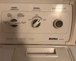 An excellent KENMORE dryer! Works perfectly as we have been using it all week for linens! 