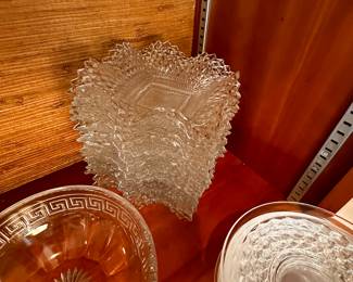 Some very lovely old unique glassware pieces! 