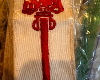 An entire collection of Vintage Boy Scouts of America Items! Hats, Sashes, Patches, Cutlery, Badges, Belt Buckles etc...ORDER OF THE ARROW! 