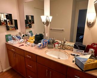 Bathroom items and Perfume! 