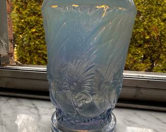 Got the keys today! Here is our initial walkthrough! A beautiful Vase - Made by Duncan Miller, it’s called Chanticleer from the late 1930’s!