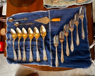 These beauties are all silver plate! Signed too! 