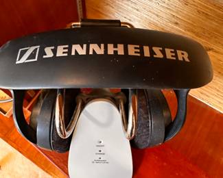 A great pair of Sennheiser Headphones with stand! 