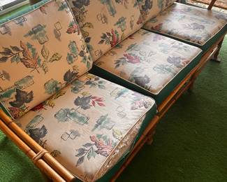 Got the keys today! Here is our initial walkthrough! A five piece set of MCM Haywood Wakefield furniture! 