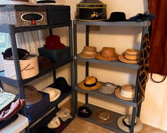 Some really nice mens and woman's hats! Felt, Fur, Straw, and every material in between! 