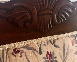 Got the keys today! Here is our initial walkthrough! A beautiful pair of East Lake chairs! One on left is a rocker! 