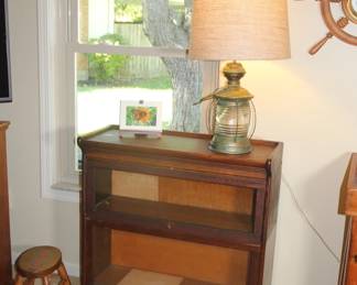 2 Stack Oak Barrister Bookcase