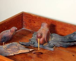 Carved Birds