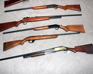 Nice Selection of Shotguns and Rifles