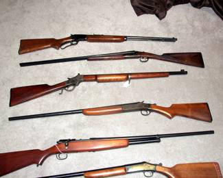 Nice Selection of Shotguns and Rifles