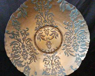 Large Plate with Stand                          https://ctbids.com/estate-sale/31874/item/3540966/Plant-Holder-With-Plant     