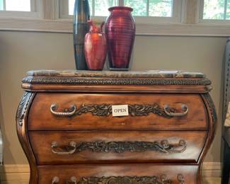 Stone top dresser
