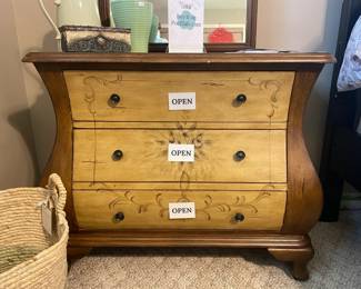 Bombe style dressers