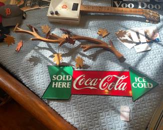 Coca Cola Arrow Sign