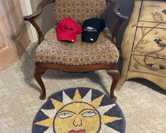 Chair, Hats, Area rugs