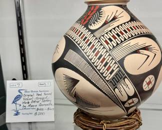 LOT #7: Original Hand Turned Mata Ortiz Vessel by Manro Quezada