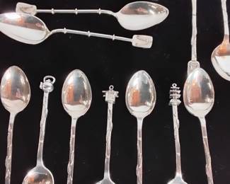 Mid century Sterling Spoons
