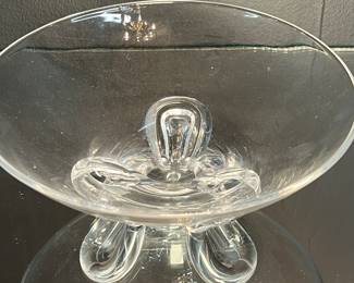 Lot #33:  One of 5 Vintage Steuben Crystal Bowls