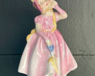 Lot #34: Vintage Royal Doulton Bone China Figurines