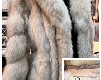 LOT #16: Vintage Fur Coat by Stanley Brown from Iveys of Jacksonville-size large 