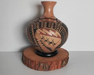 LOT #8:  One-of-a-Kind Signed Pottery Vessels from the Mata Ortiz Village, CHOICE OF FOUR PIECES