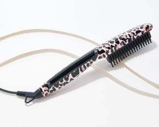 Calista TrianglPro Heated Detailer Hair Brush, Snakeskin