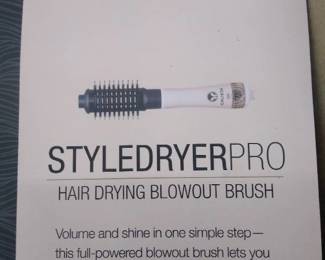 In Box Calista 1Inch Styledryer Custom Blowout Pro Hair Styling Wand Pink