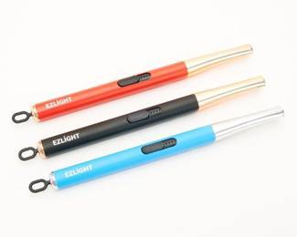 EZLIGHT Set of 3 USB Rechargeable Lighters