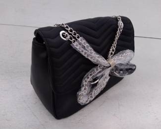 Karla Hanson Sabrina Shoulder Bag with RFID Protection, Black