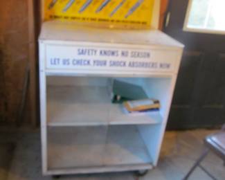 Monroe automotive cabinet - sliding glass doors